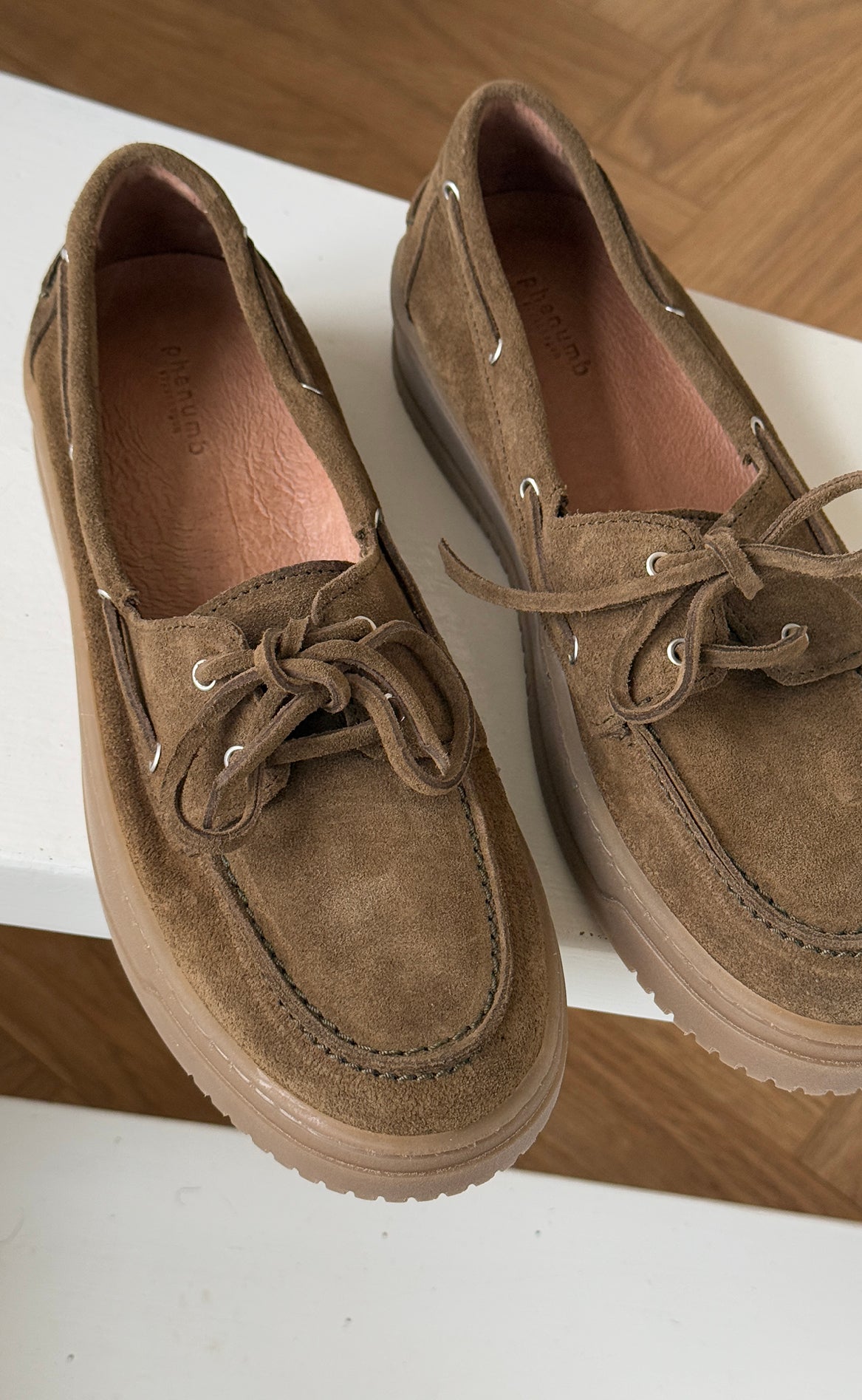 Phenumb Sko - Tide S - Suede Taupe