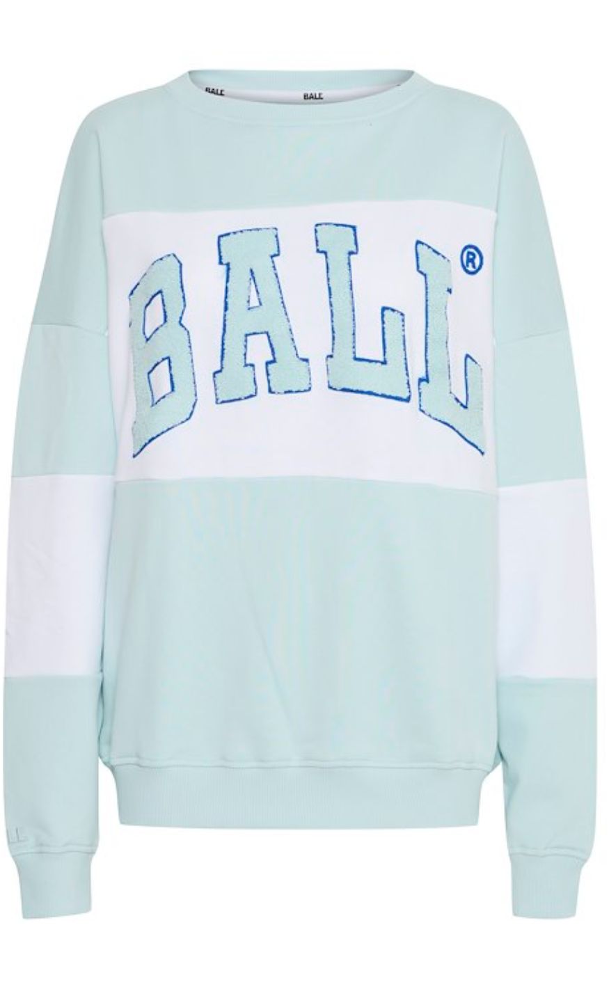 BALL Original Sweatshirt - O. Zidney - Ice Water Hot på udsalg