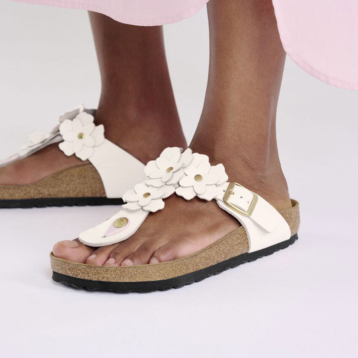 Birkenstock Gizeh Flowers 1029287 Light Rose