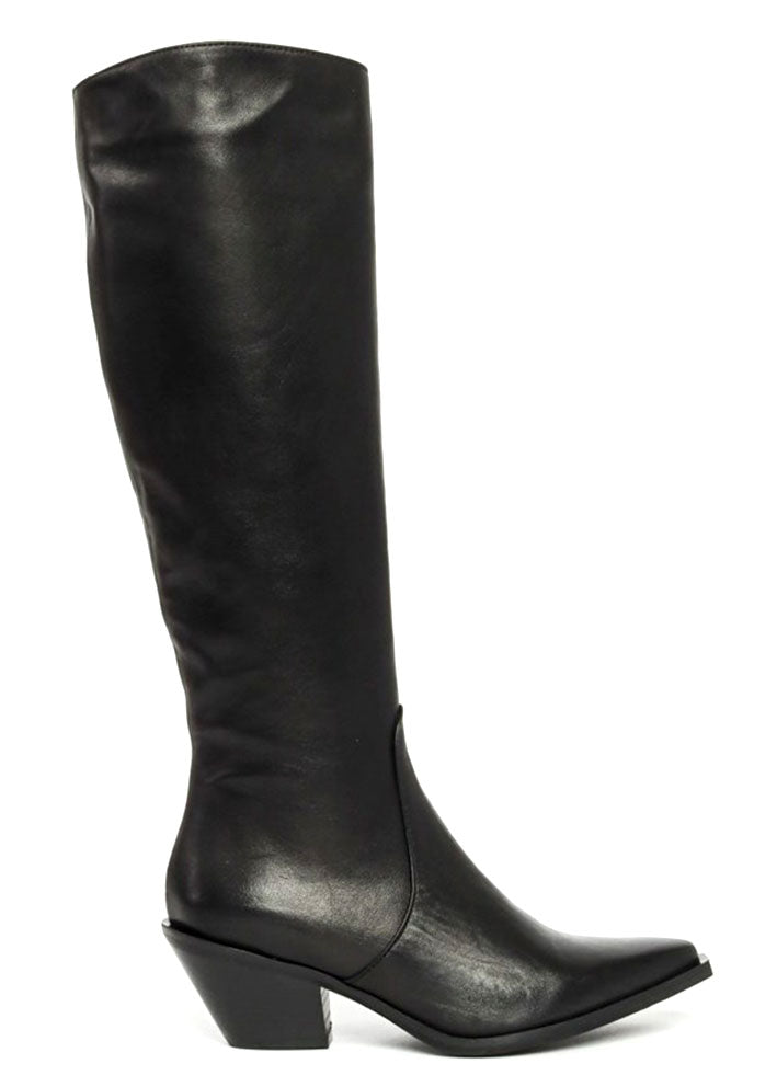 Bukela Josie Støvler - Black Leather