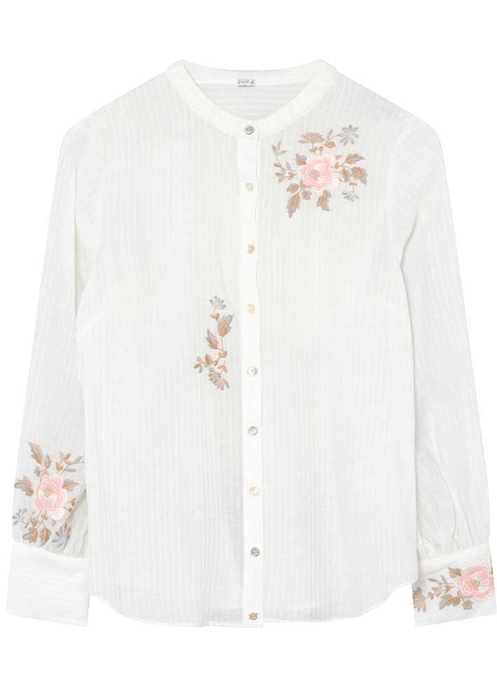 Gustav Carmen Skjorte 56645 Bright White