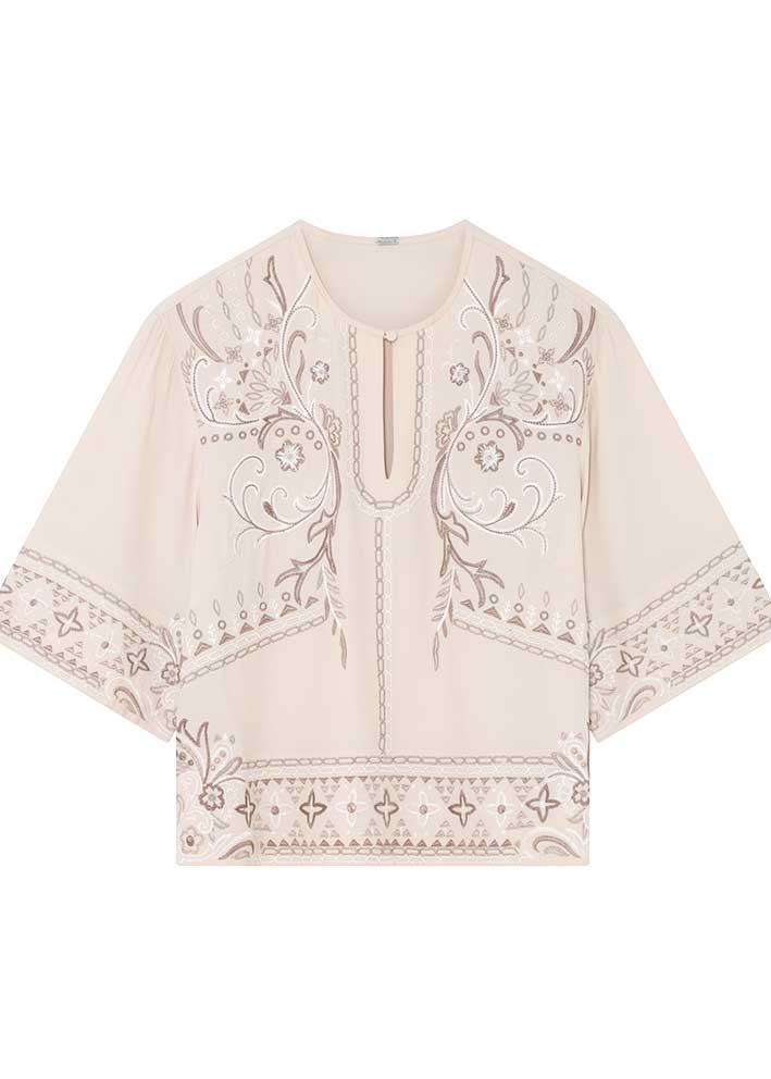 Gustav Eline Bluse 57622 Sand Dollar