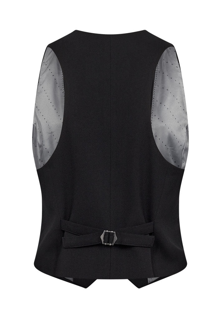 Copenhagen Muse Tailor Waistcoat - Vest - Black Online nu