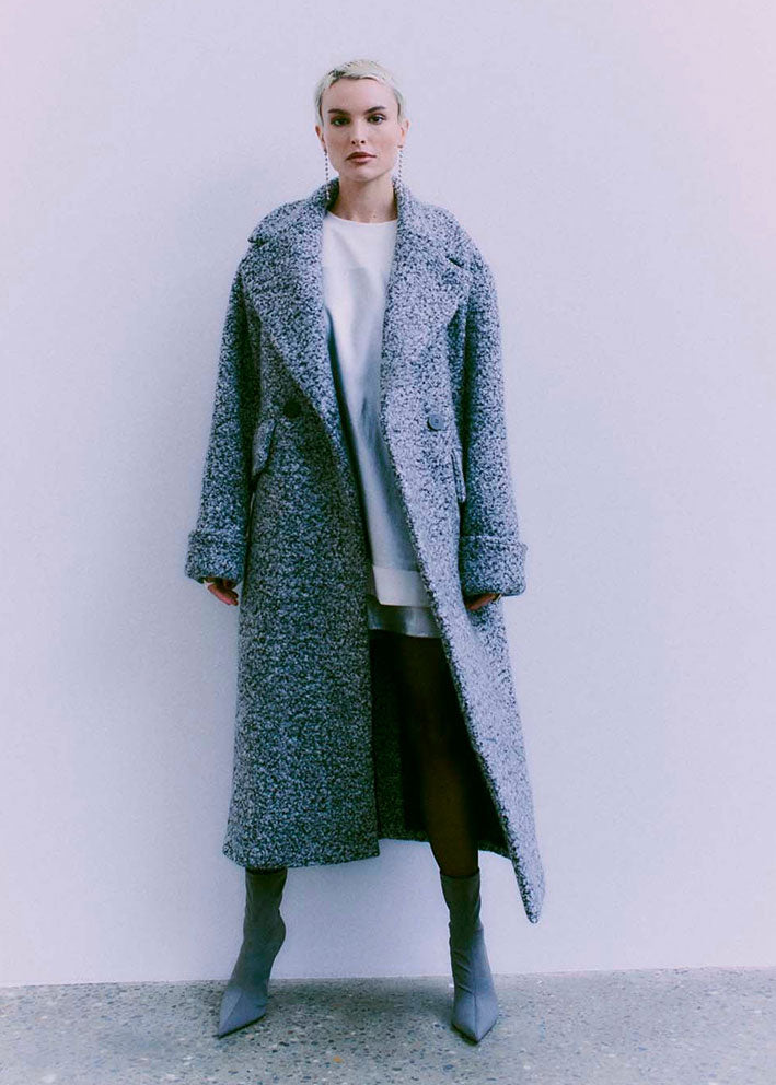 Copenhagen Muse Them Frakke - Black with jet stream