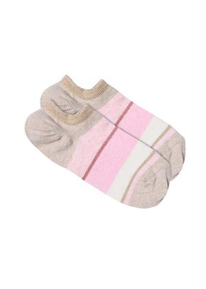 Gustav Madja footies 57902 Strømper - Sand Dollar