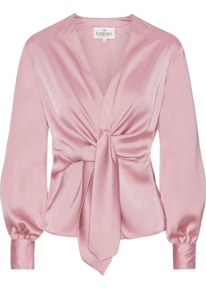 Karmamia Blair Blouse - Semi Rich Antique Rose Online Hot Salg