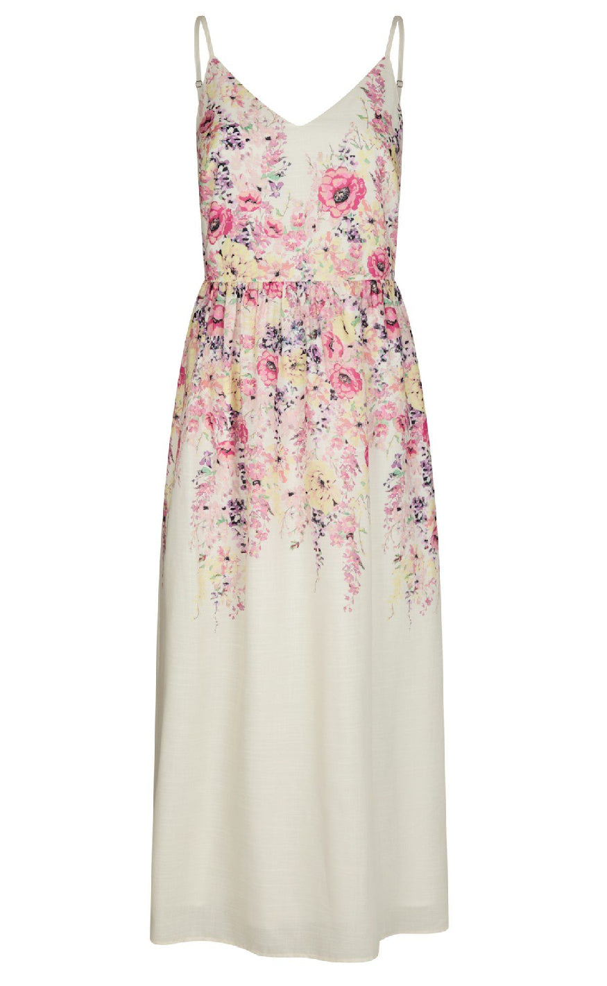 Neo Noir Kjole - Sanni Flower - Ivory