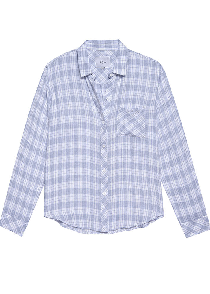 Rails Hunter Skjorte - Baby Blue Online salg