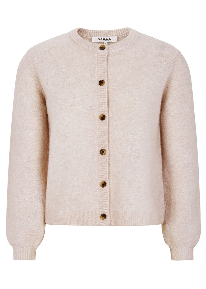 Soft Rebels Allison O-neck Cardigan SRX2112-200 Hushed violet