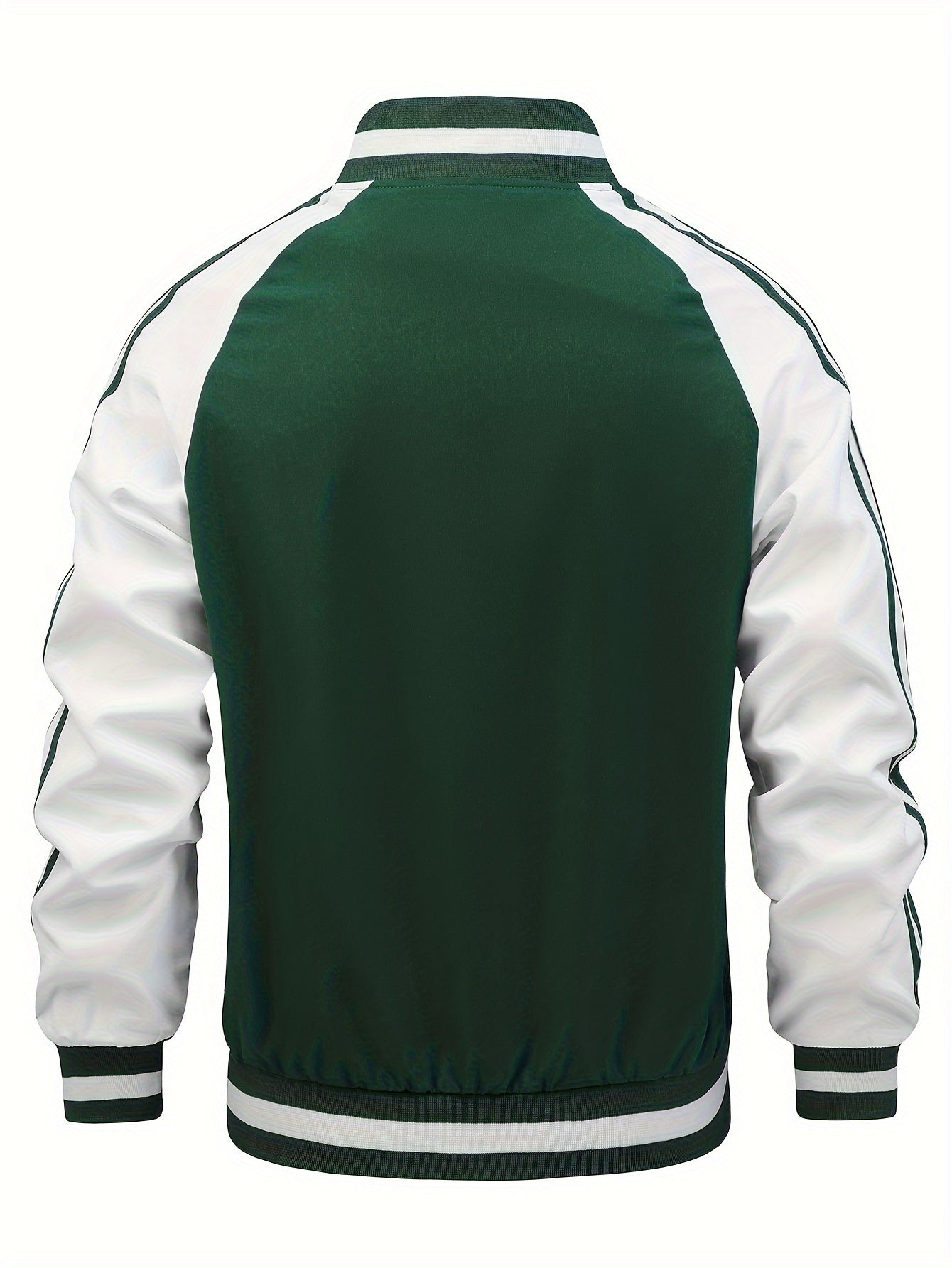 Stribet sportsjakke