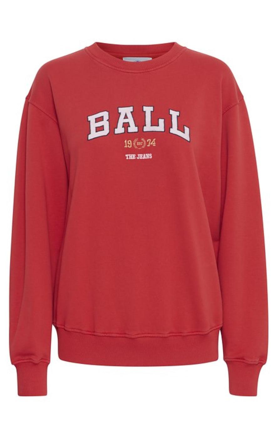 BALL Original Sweatshirt - Taylor - Chinese Red Levere