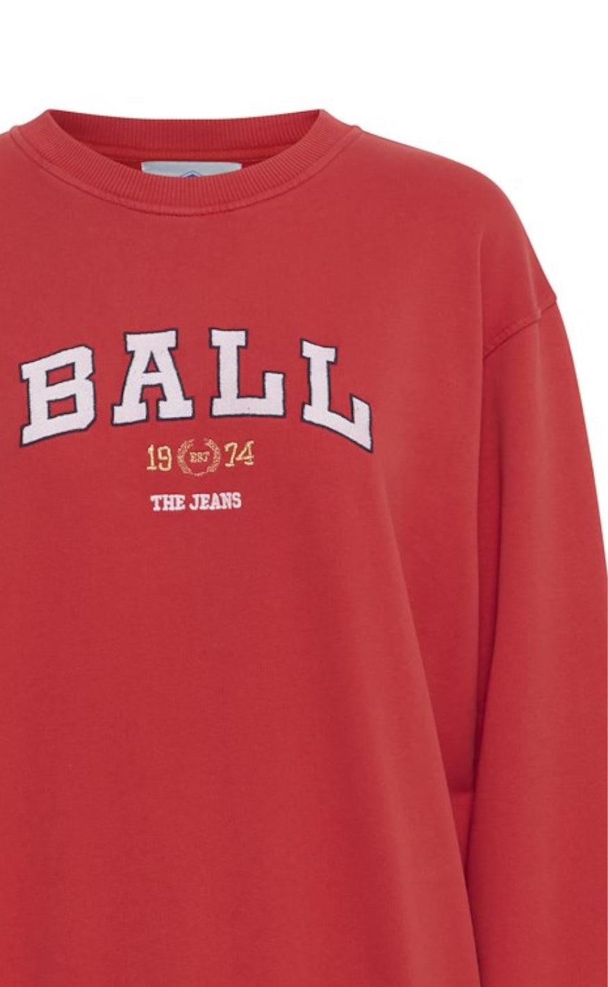BALL Original Sweatshirt - Taylor - Chinese Red Levere
