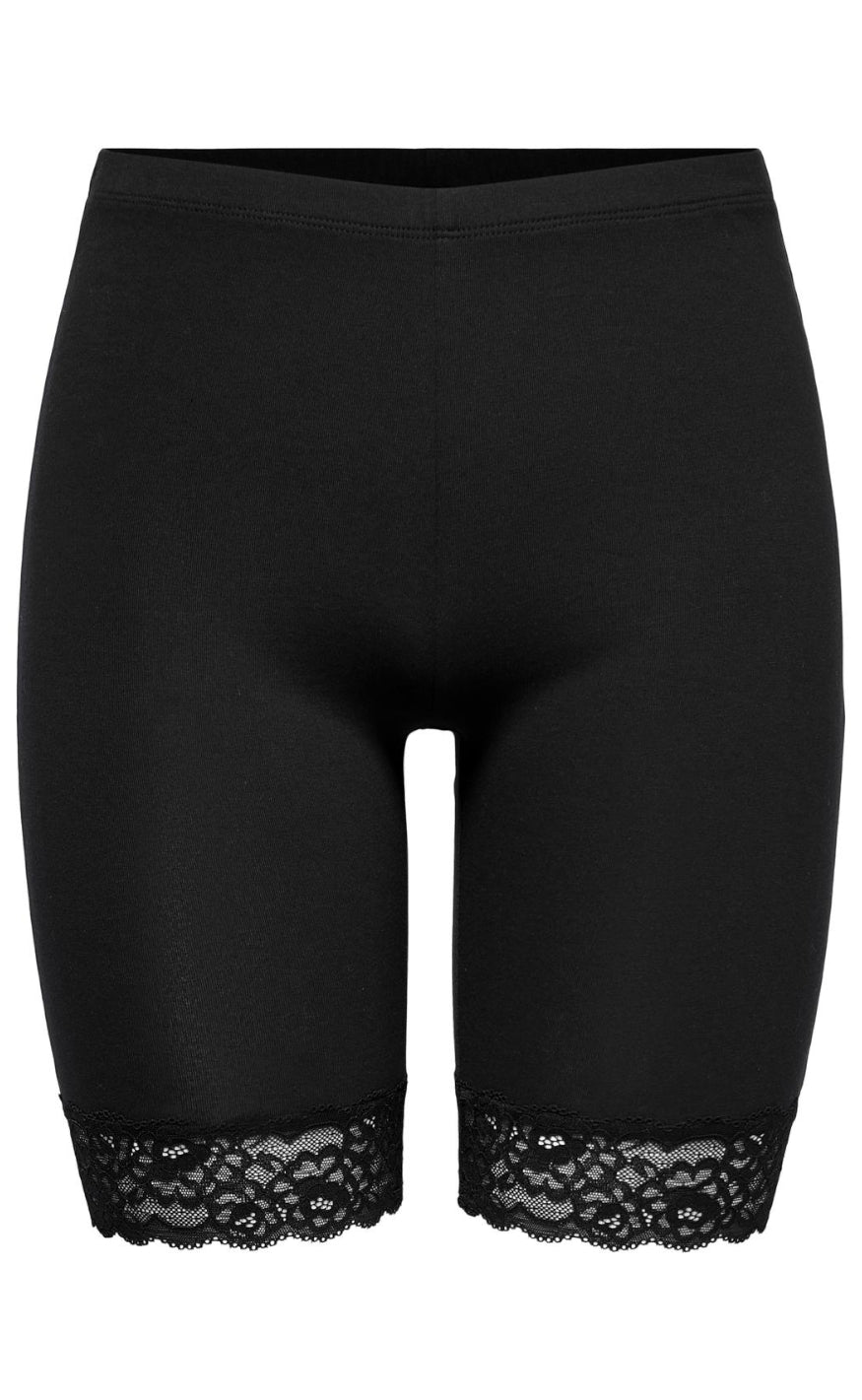 JDY Shorts - Ava Lace - Black Online Hot Salg