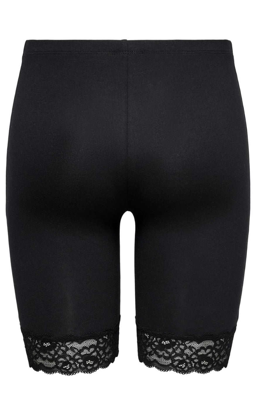 JDY Shorts - Ava Lace - Black Online Hot Salg