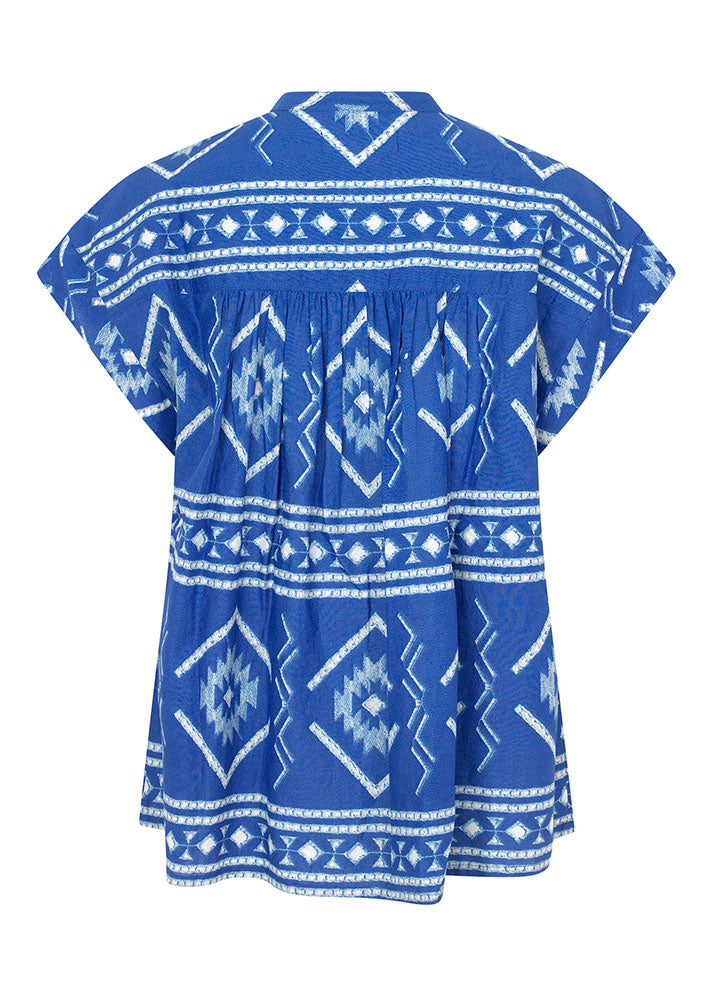 Lollys Laundry Molly Top - Blue