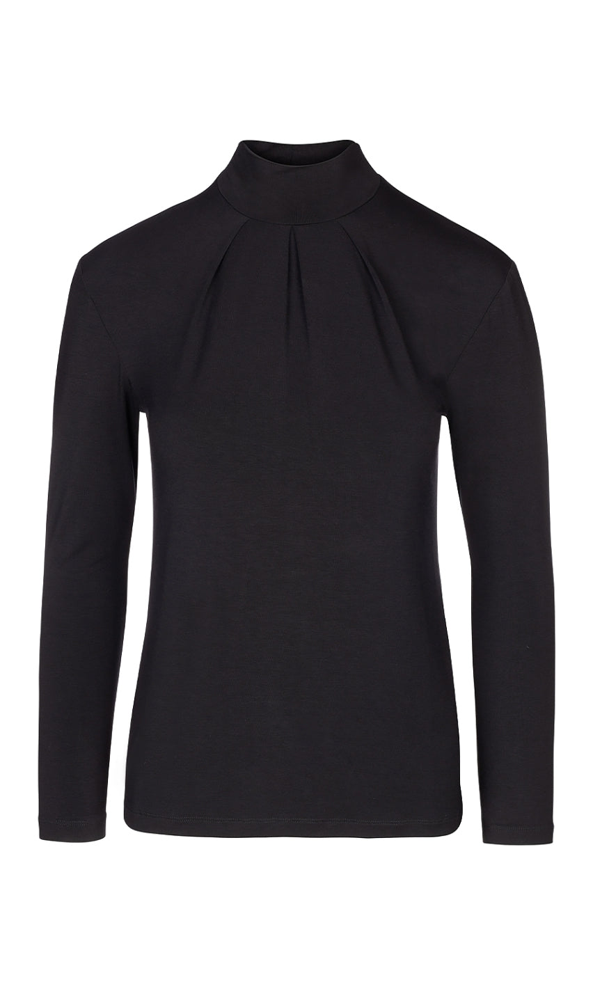 Luxzuz Bluse - Pleroll - Black Udsalg