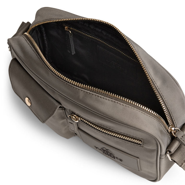 Markberg Darla Crossbody Taske - Recycled - Walnut with Gold