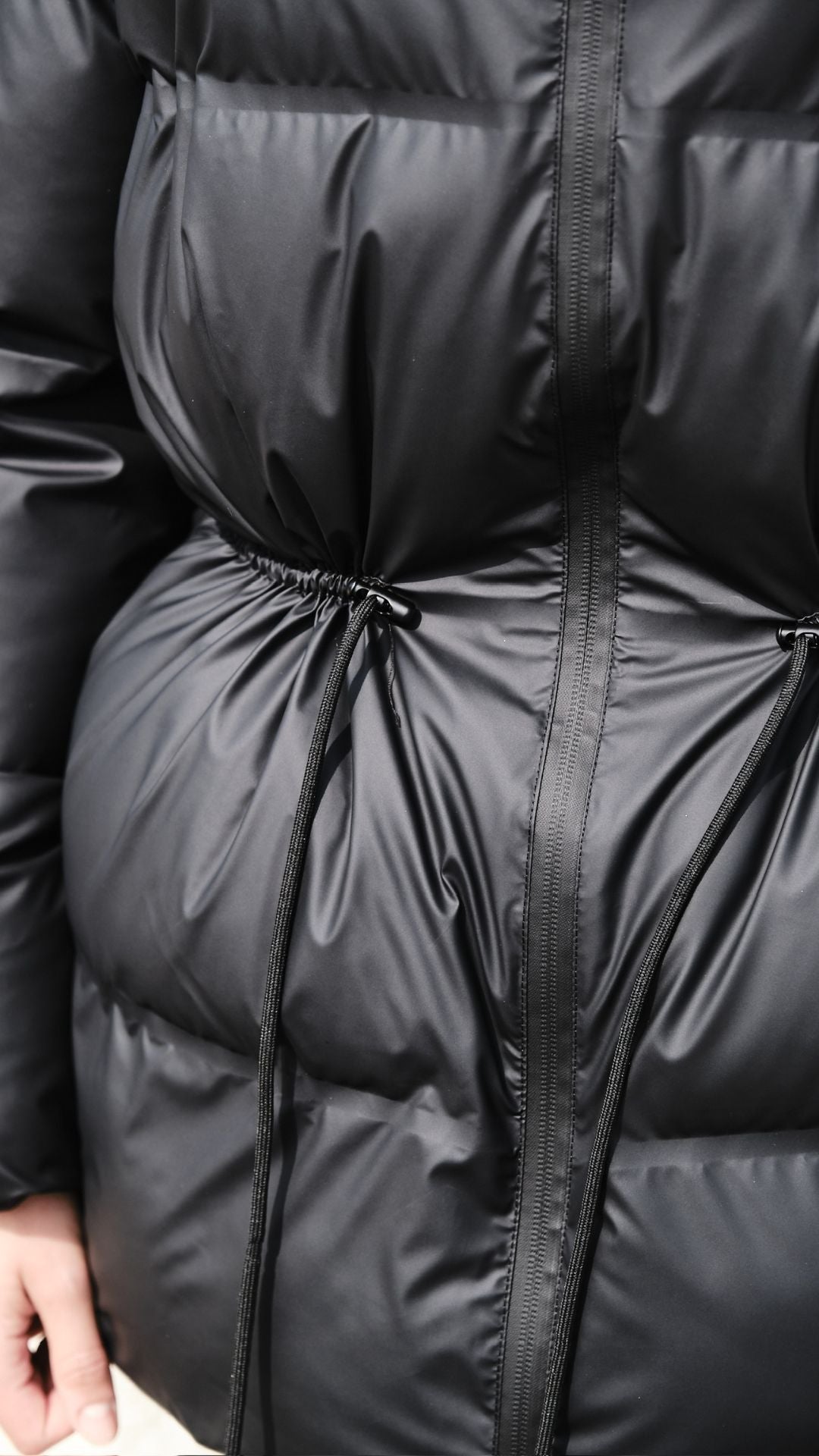 Neo Noir Puffer Jakke - Mayra - Black Online nu