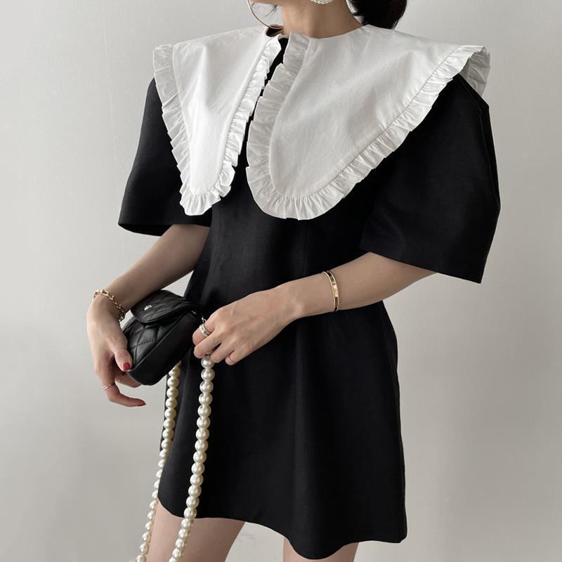 Puff Sleeve Mini Kjole