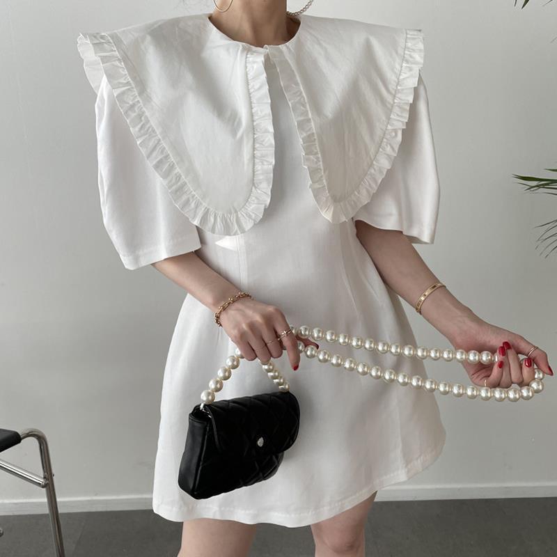 Puff Sleeve Mini Kjole