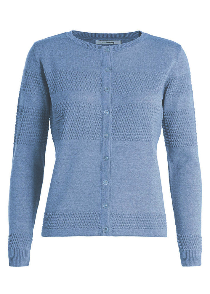 Sibin Linnebjerg Dita Cardigan 7420 Grenada Blue