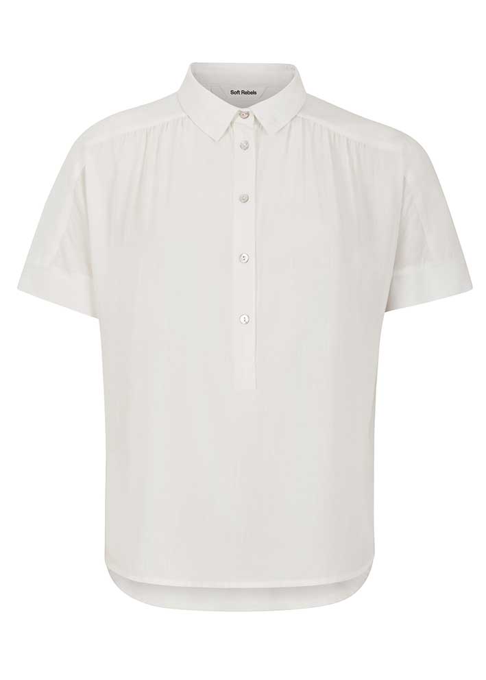 Soft Rebels Alberta Blouse SR325-710 Snow White