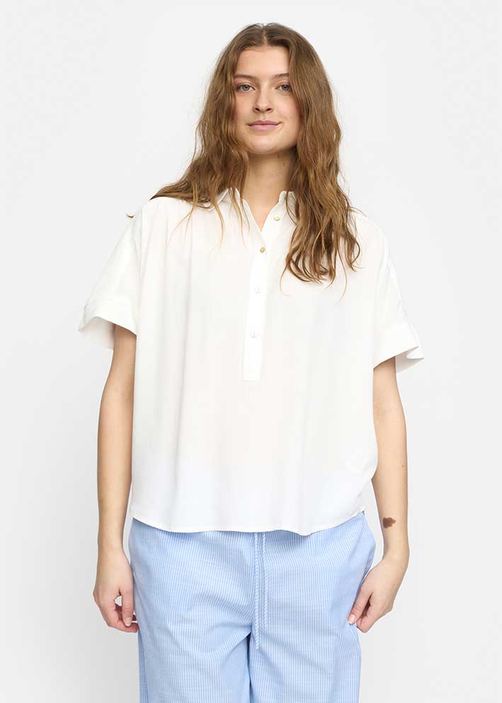 Soft Rebels Alberta Blouse SR325-710 Snow White