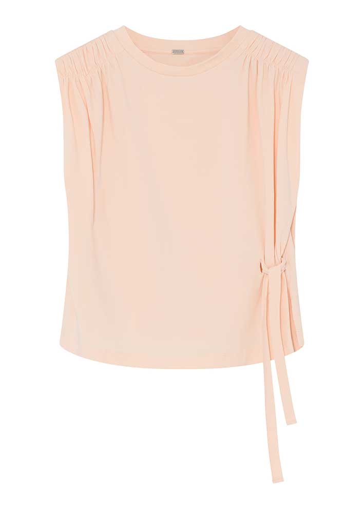 Gustav Josia tie jersey top 57705 Rose Tan