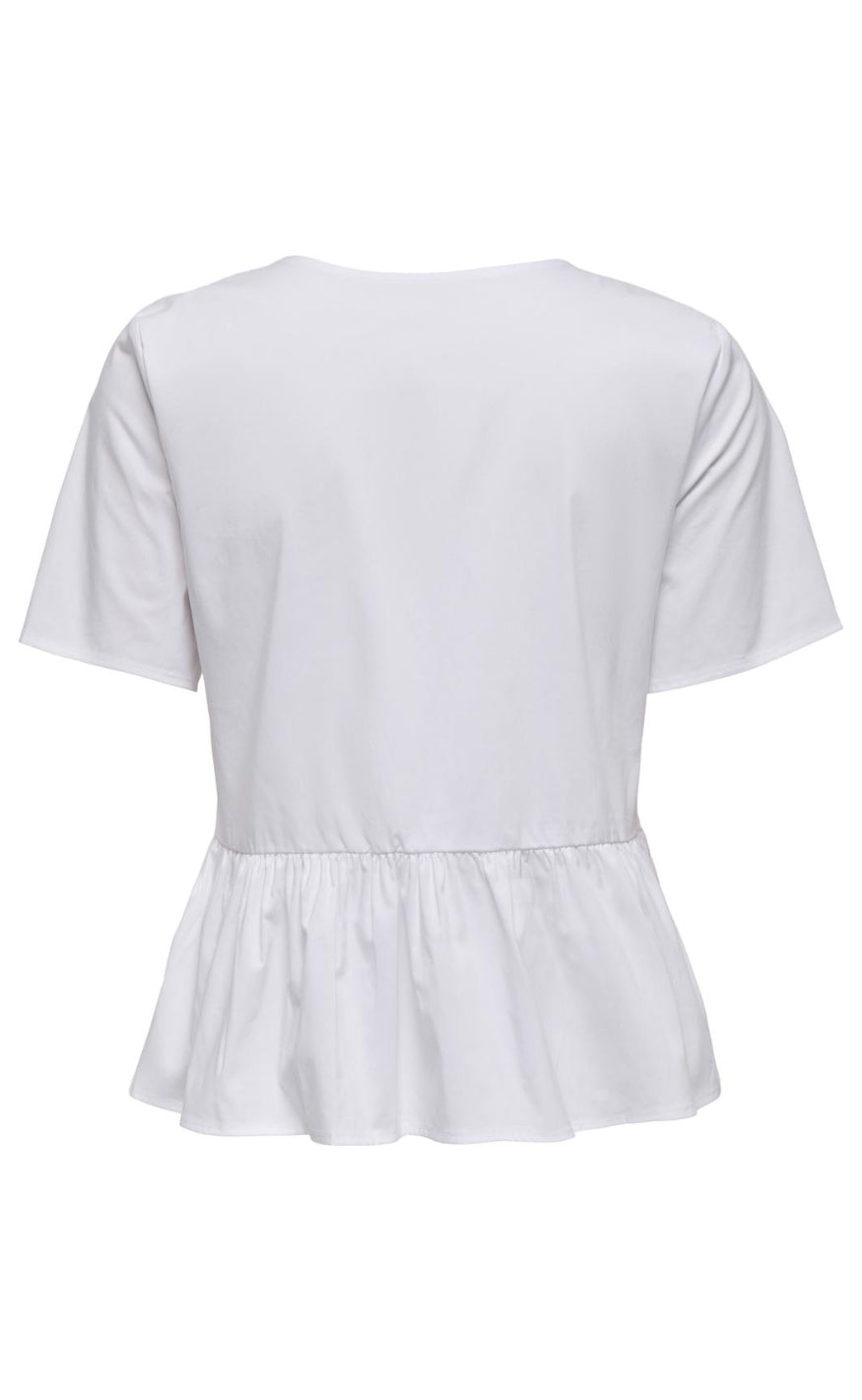 JDY Top - Mio - White Udsalg