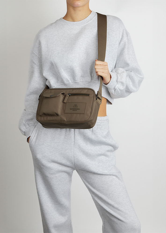 Markberg Darla Crossbody Taske - Recycled - Walnut