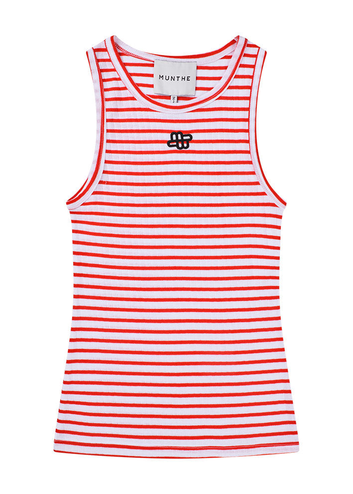 Munthe Tezza Top - Red Stripe
