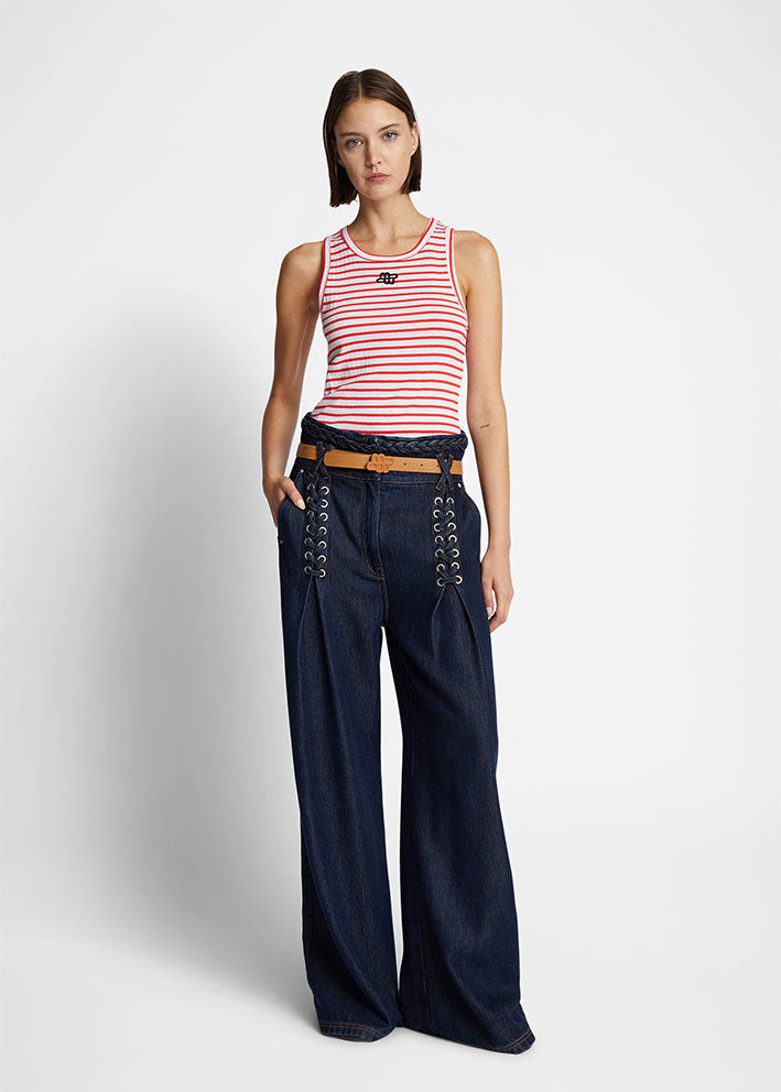 Munthe Tezza Top - Red Stripe