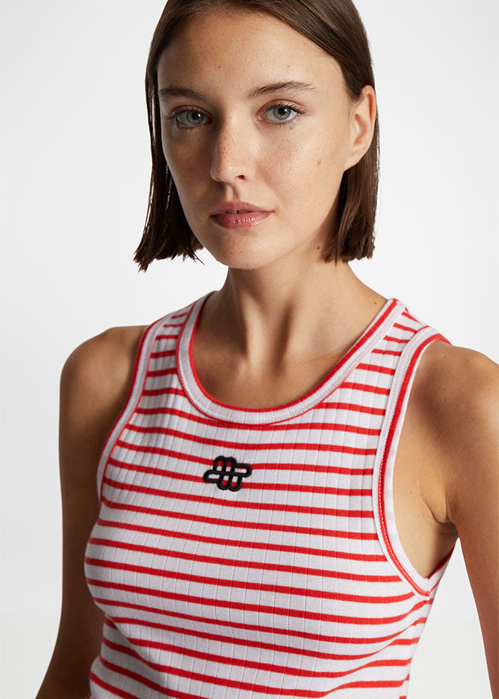 Munthe Tezza Top - Red Stripe