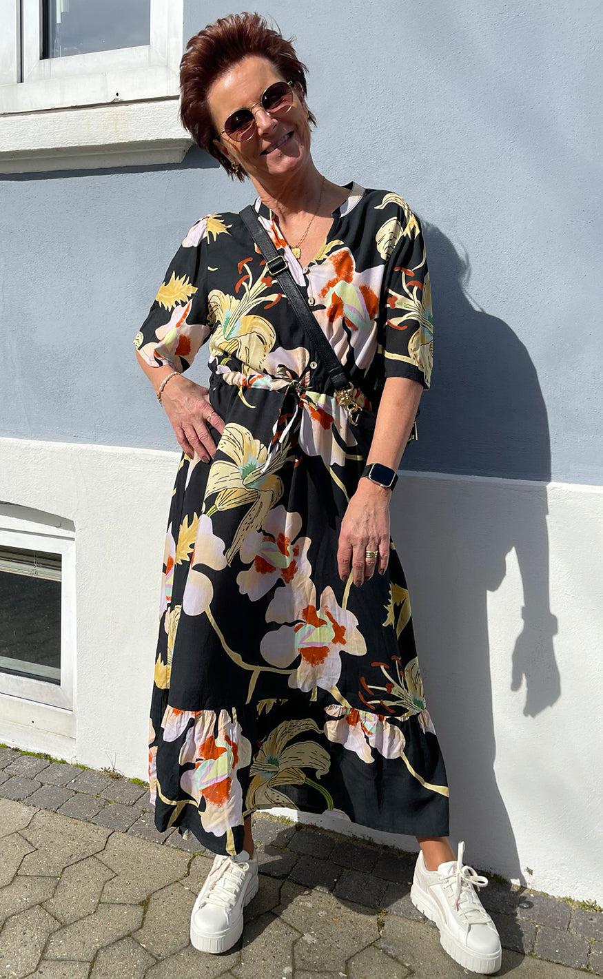 Say INA Copenhagen Kjole - Sally - Big Flowers