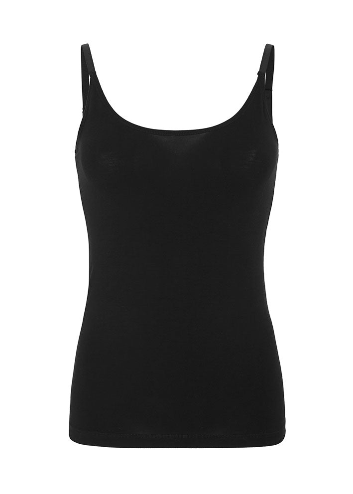 Soft Rebels Linsey Strap Top SR124-302 Black Online salg