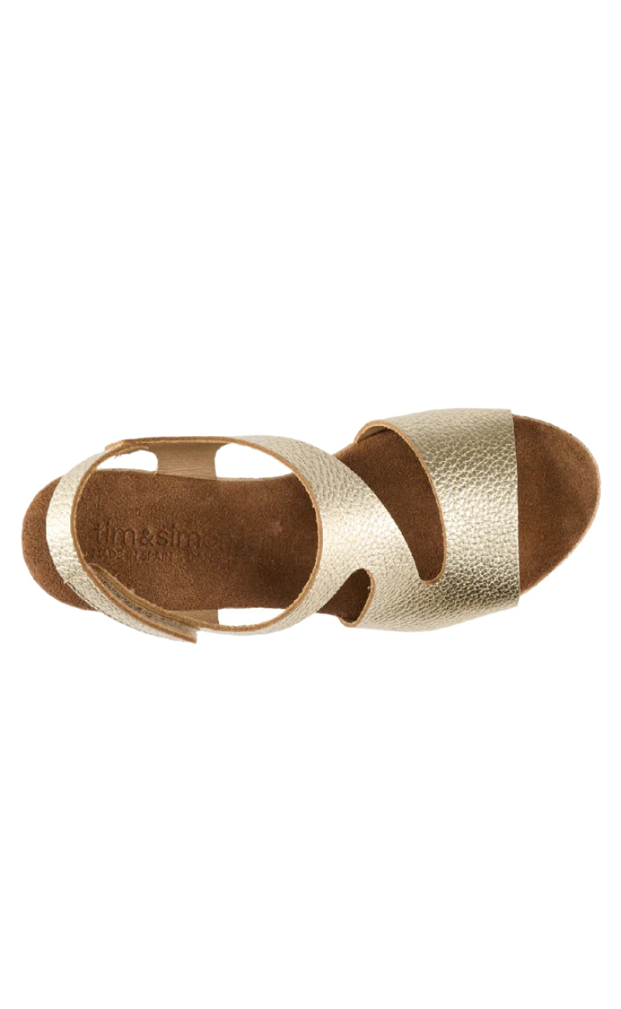 Tim & Simonsen Sandaler - Masha Nature - Platino
