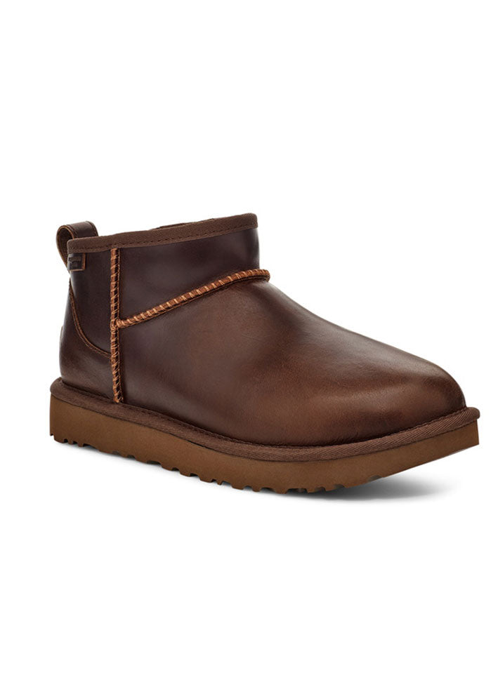 UGG Classic Ultra Mini Boot LTHR - Støvler - Ironwood