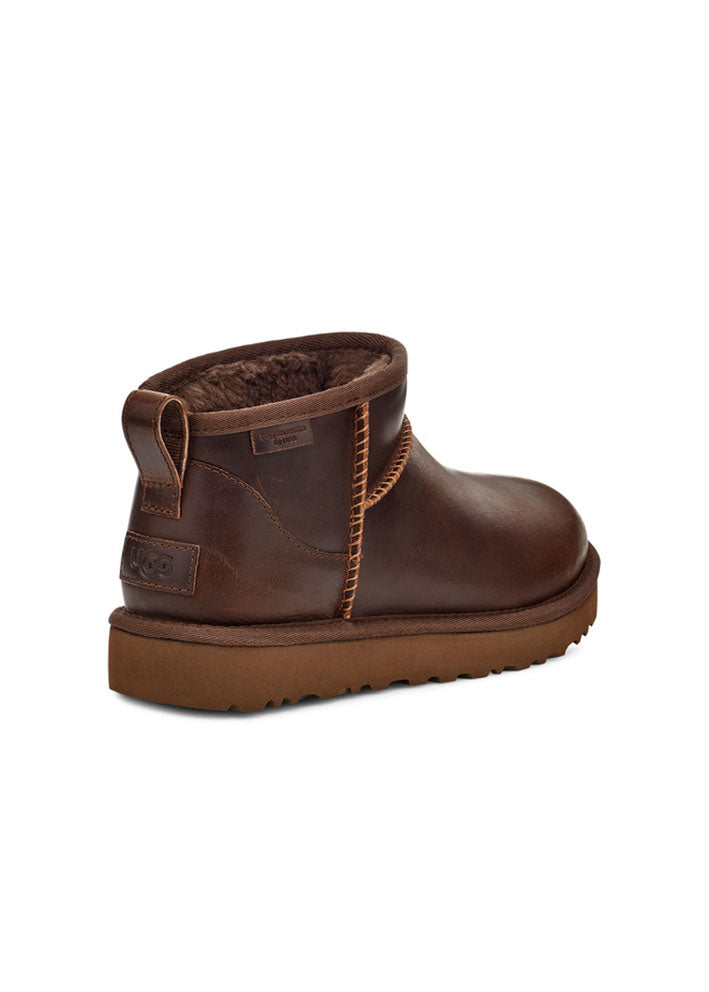 UGG Classic Ultra Mini Boot LTHR - Støvler - Ironwood