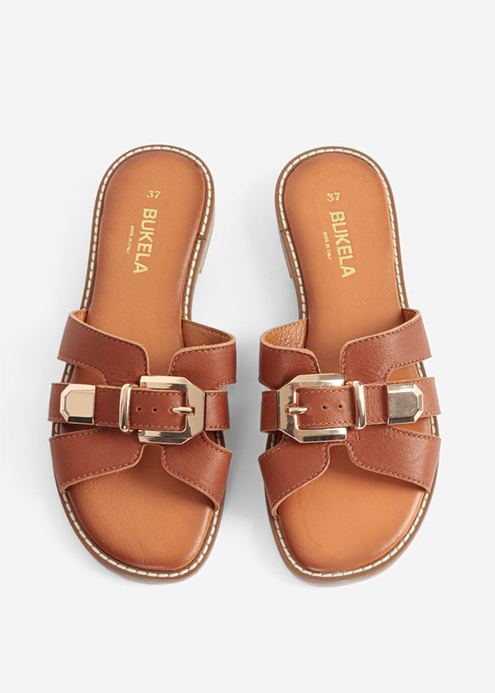 Bukela Rachel Sandaler - Cognac