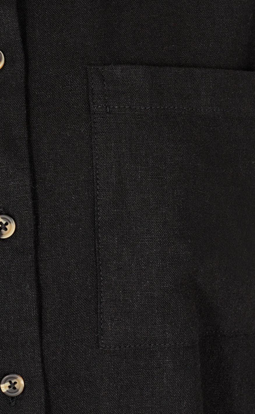 Freequent Skjorte - Lava Simple - Black
