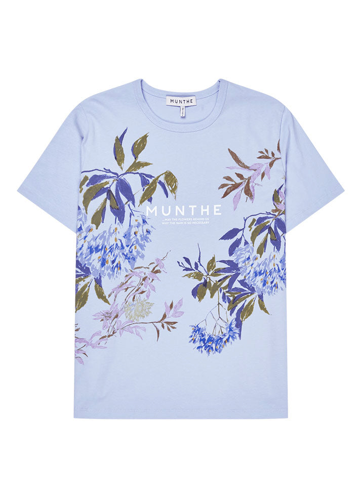 Munthe Silly T-shirt - Light Blue