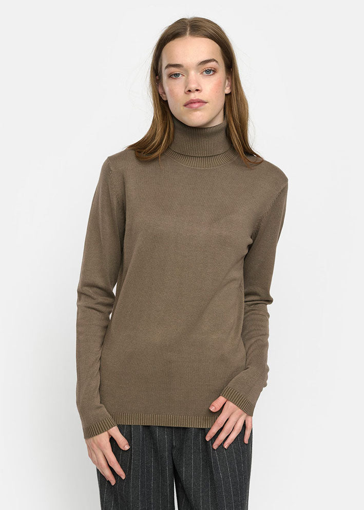 Soft Rebels Marla Rollneck SR416-226 Morel Melange