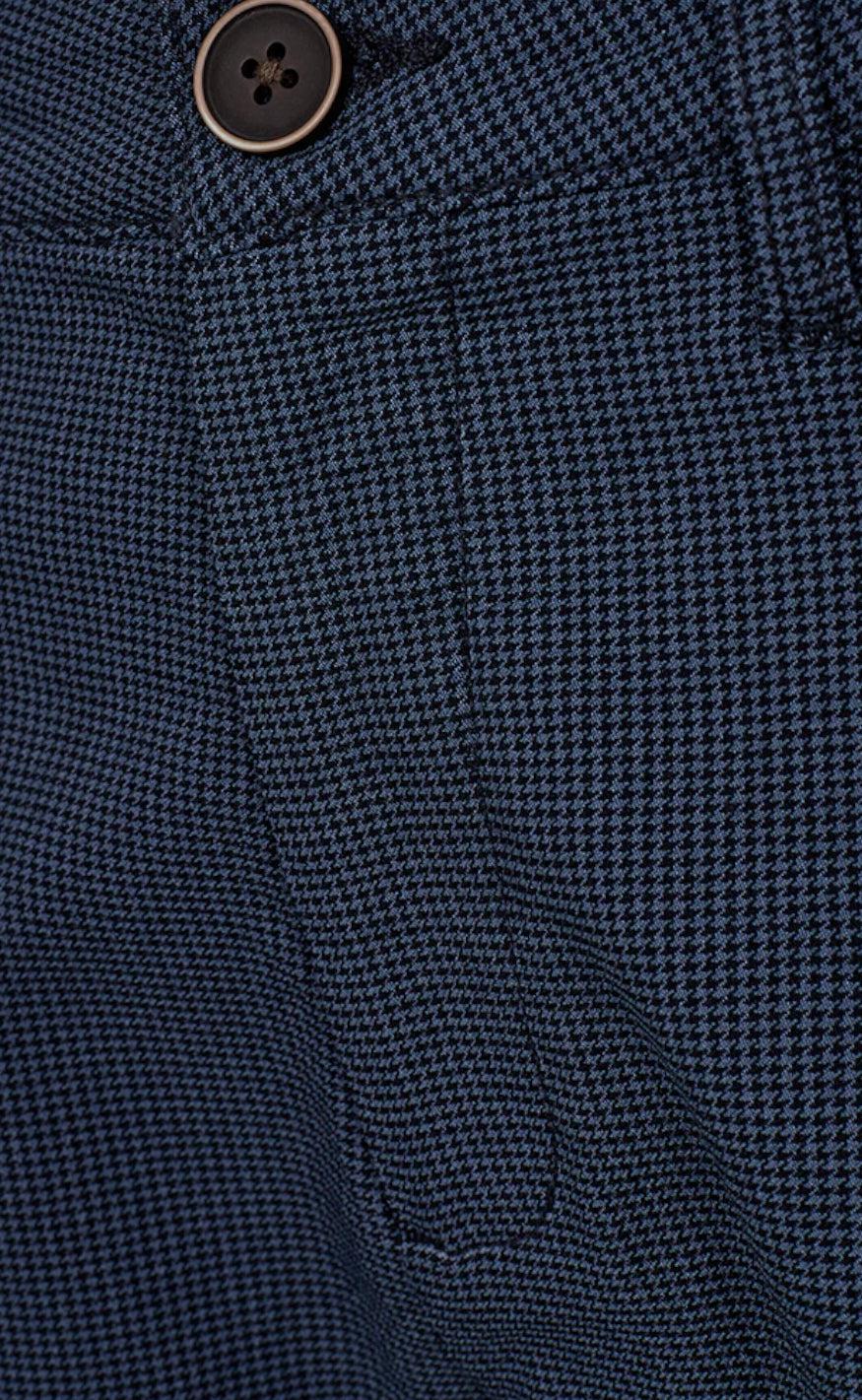 Freequent Bukser - Rex - Vintage Indigo W. Navy Blazer