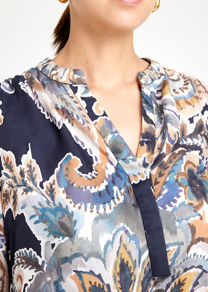 Gustav Sikka blouse 54619 Bluse - After Midnight w. Print
