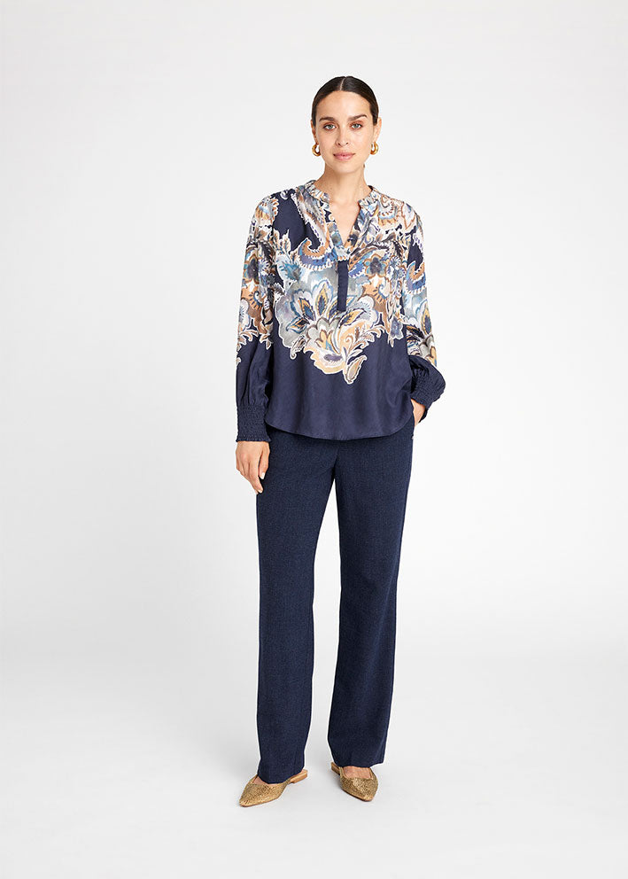 Gustav Sikka blouse 54619 Bluse - After Midnight w. Print
