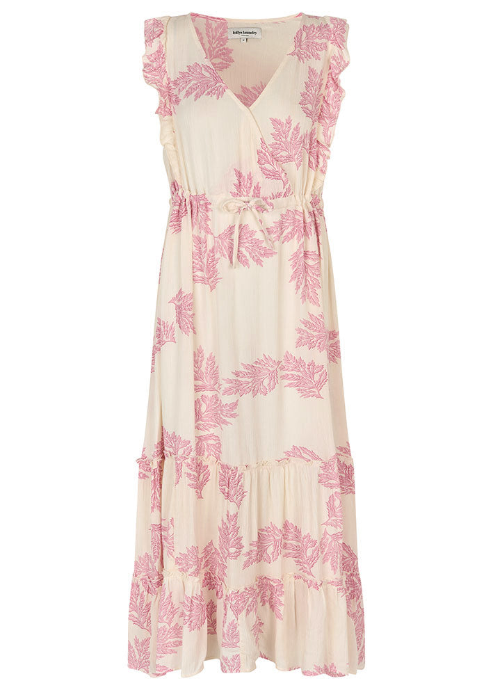Lollys Laundry Samo Midi Dress - Pink