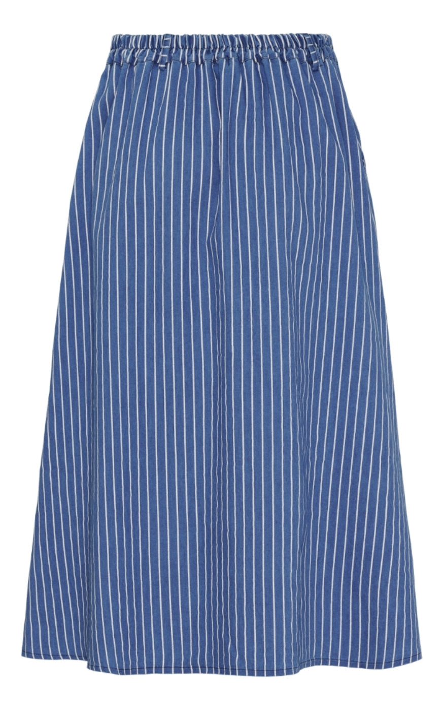Marta Du Chateau Nederdel - Emeline - Medium Blue