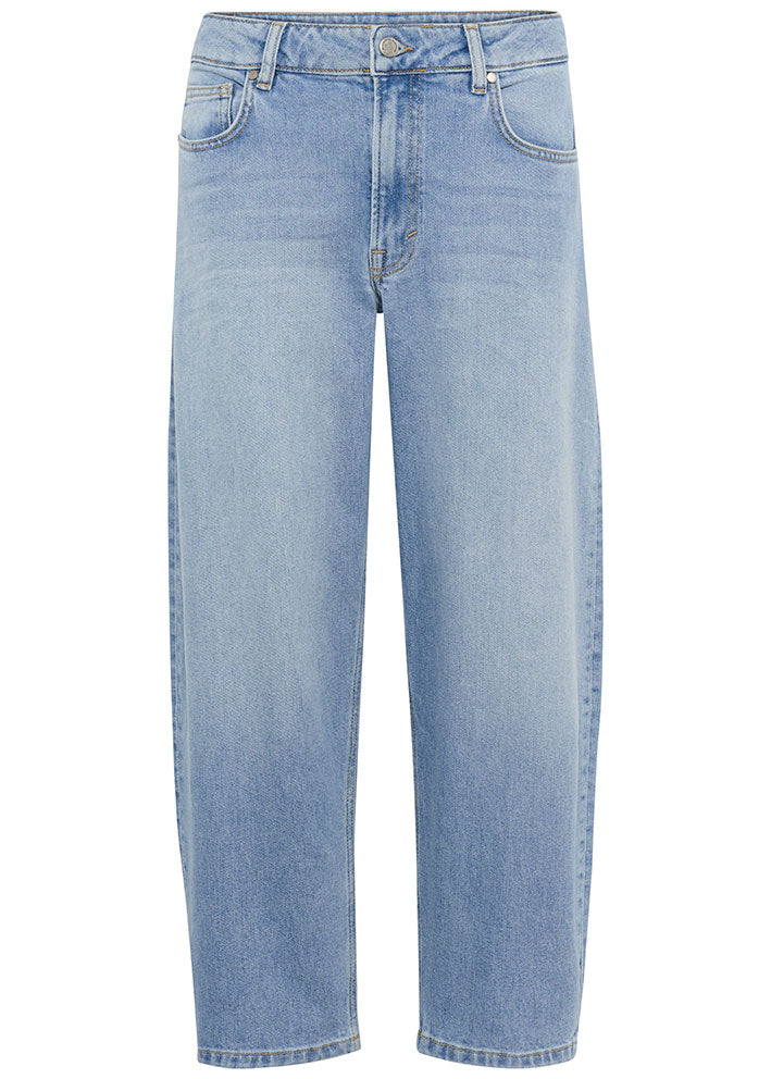 My Essential Wardrobe Baloo Barrel Jeans - Light Blue