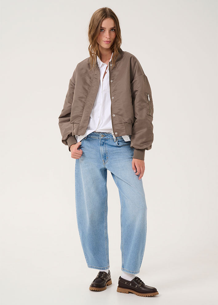 My Essential Wardrobe Baloo Barrel Jeans - Light Blue