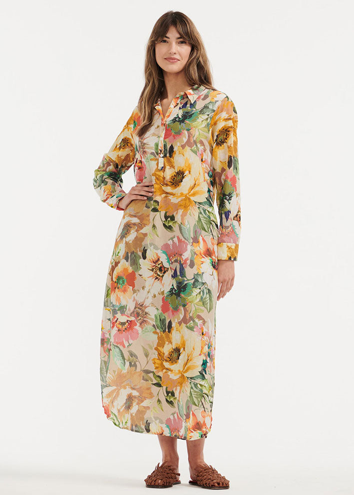 One Season Long Gilli Floraganza Kjole - Floral Online nu